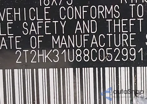 2008 Lexus Rx 350 from USA, damaged, VIN 2T2HK31U88C052991